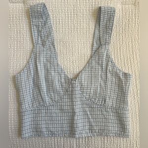 Abercrombie Gingham Crop Top